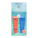 Apivita Bee Sun Safe Beach Essentials Ενυδατικό Γαλάκτωμα Προσώπου & Σώματος SPF50 100ml & After Sun 100ml